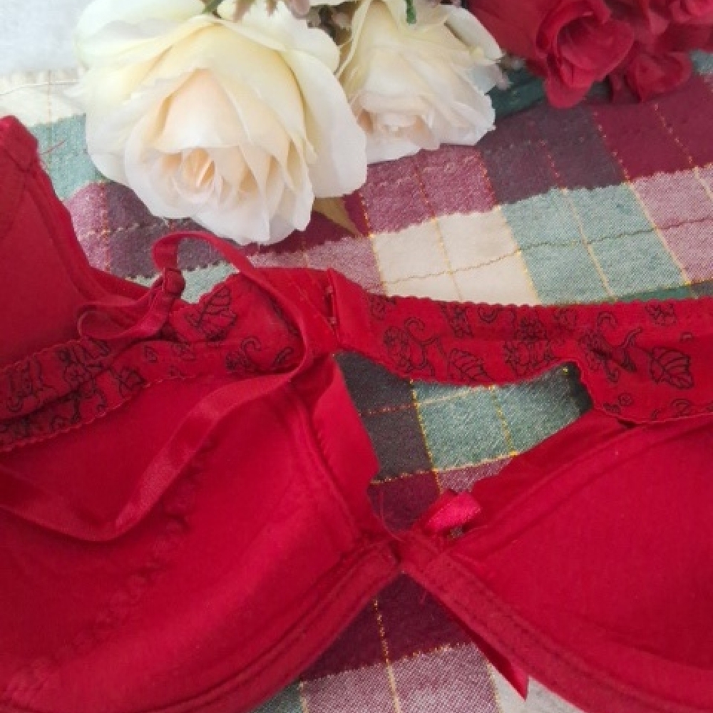 Rampage Red Floral Lace Bra - Picture 4 of 10